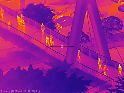 Sytong GM03-35/50LRF Thermal Rifle Scope with Laser Range Finder